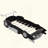 Race Car-Shaped Platform Bed With Wheels-2096486106