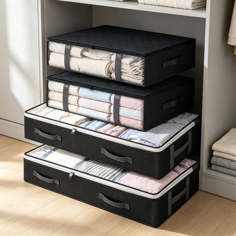 Rebrilliant Fabric Underbed Storage