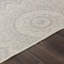 Ashfaq Indoor & Outdoor Boho Rug Ivory/Grey-280135033