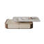 Table basse rectangulaire en bois manufacturé