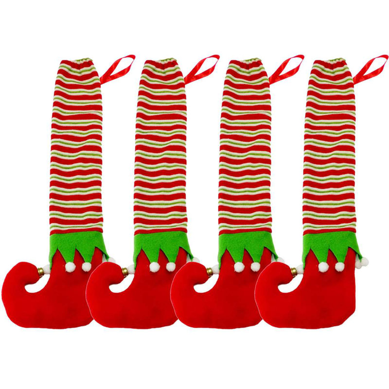 Anneau de pied de chaise de Noël