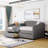 Kacy Upholstered Daybed with Trundle, Sofa Bed-1268832378-1211937925