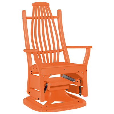 Fauteuil coulissant en bois cintré