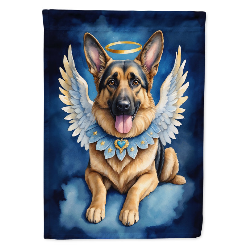 Drapeau du berger allemand, mon ange