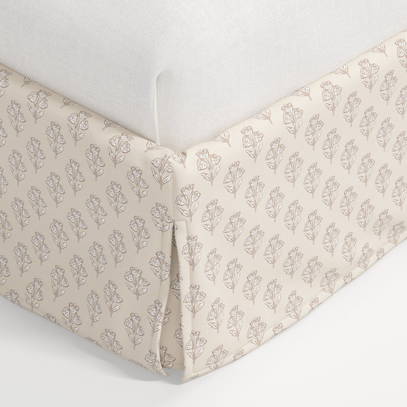 Stoffer Home x Cloth and Co. Maura Bed, Francie Cream, Queen