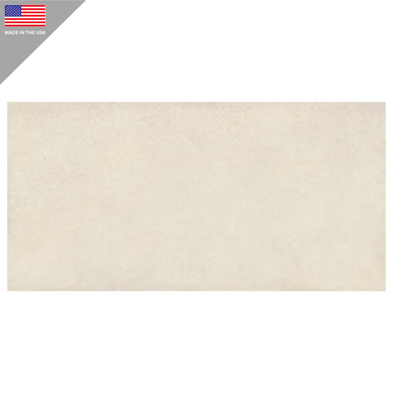 American Urban 24 in. x 48 in. Concrete Look Matte Porcelain Floor and Wall Tile (2 PCS, 16 Sq. Ft./Case), Beige