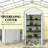 Small Portable Greenhouse, Convenient Mini Greenhouse with Adjustable Shelves and Durable Steel Frame for Plant Protection-123679321