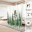 4 panneaux de paravent pliant Royal Misty Pine Forest Landscape-299593979-299593978