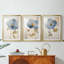 FLORAL Series LII - Impression sur mesure encadrée de qualité supérieure - 3 pièces-1959470352-1959470353