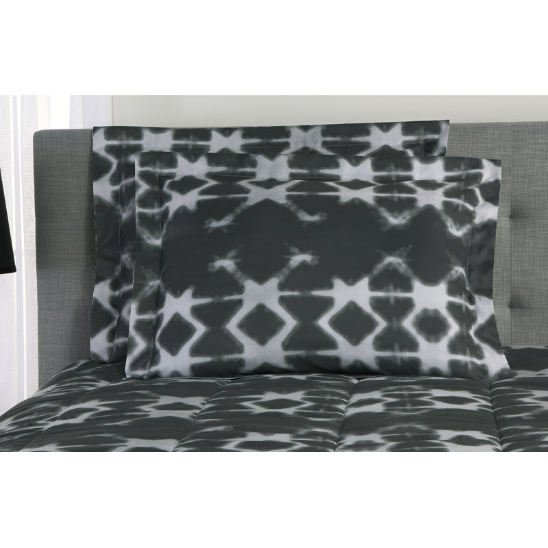 Ensemble d'édredon réversible Trellis Biab, Édredon double / grand + 6 pièces supplémentair