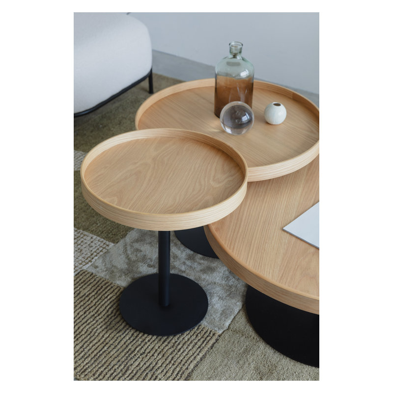 End Table, Brown, 16" H x 22" W x 22" D