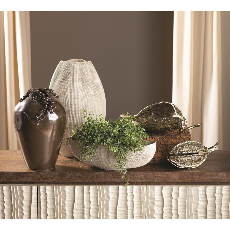 Sisal Vase, 17" H x 11.25" W x 11.25" D