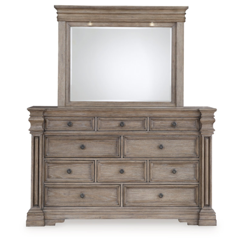 Commode et miroir Badiu