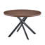 Table de salle à manger ronde et pliable pour petits espaces - Matériau en bois aggloméré, parfaite pour la salle à manger, le salon de thé et le café-879569847