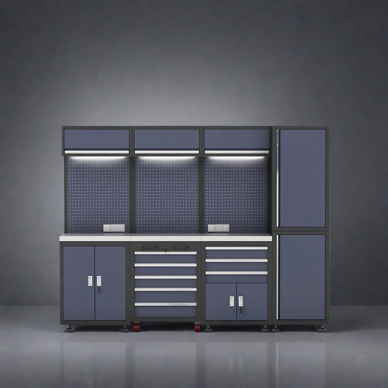 Système de rangement complet pour garage atelier