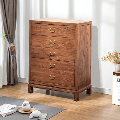 Commode d'appoint en bois massif