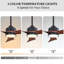 42 In. 3 Abs Blades Indoor Ceiling Fan With Light Kit And Remote-482898548-482898555