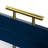 Norvan Hexagon Decorative Tray with Metal Handles-1804291031