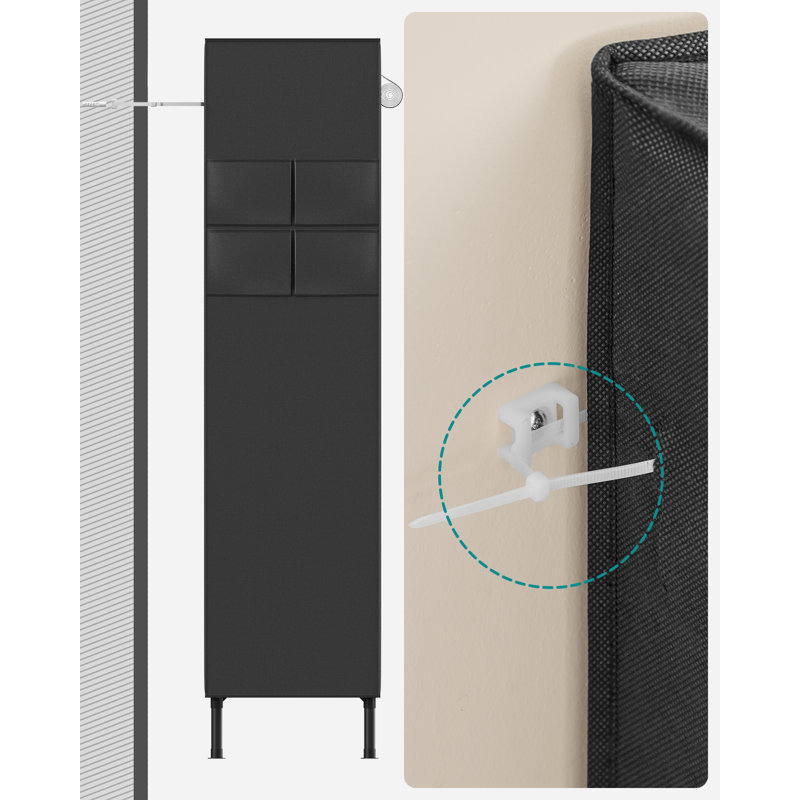 Gunesh 165cm Portable Wardrobe