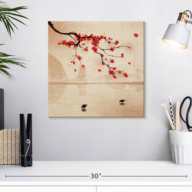 Harnek Cherry Blossom, 16" H x 16" W