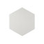 Honeycomb 9in.x10in. Hexagon Porcelain Tile-101546087
