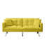 Orianna 2 Seater Velvet Sleeper-1351015687