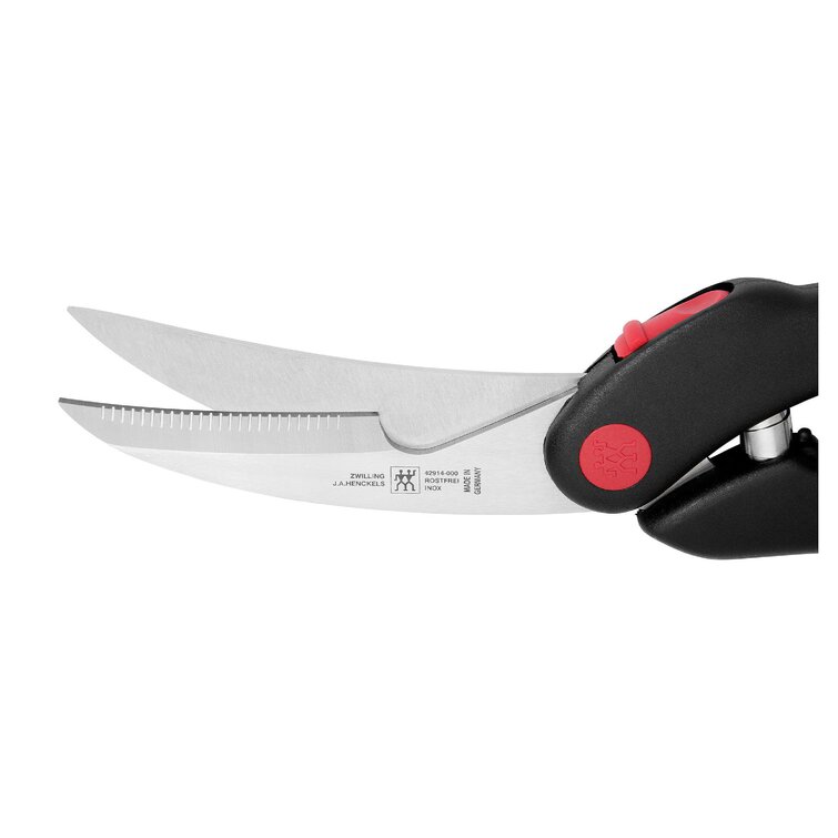 Zwilling ZWILLING J.A. Henckels TWIN Select Stainless Steel Kitchen Shears  - Strong Blades, Micro-Serration, Dishwasher Safe in the Cutlery department  at