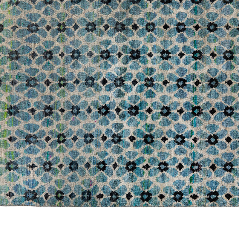 Aura Alchemy Silk Rug - Varanasi, Rectangle 9' x 12'