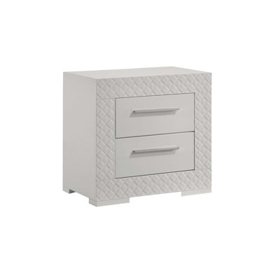 Table de chevet 2 tiroirs Modern