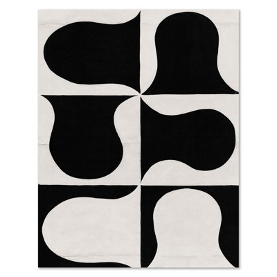 Black and White Abstract Series 2 Print
