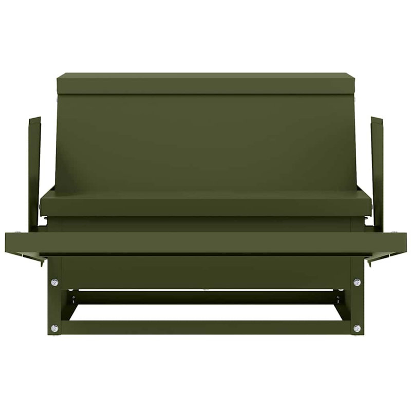 Cold-Rolled Steel Feeder, Olive Green