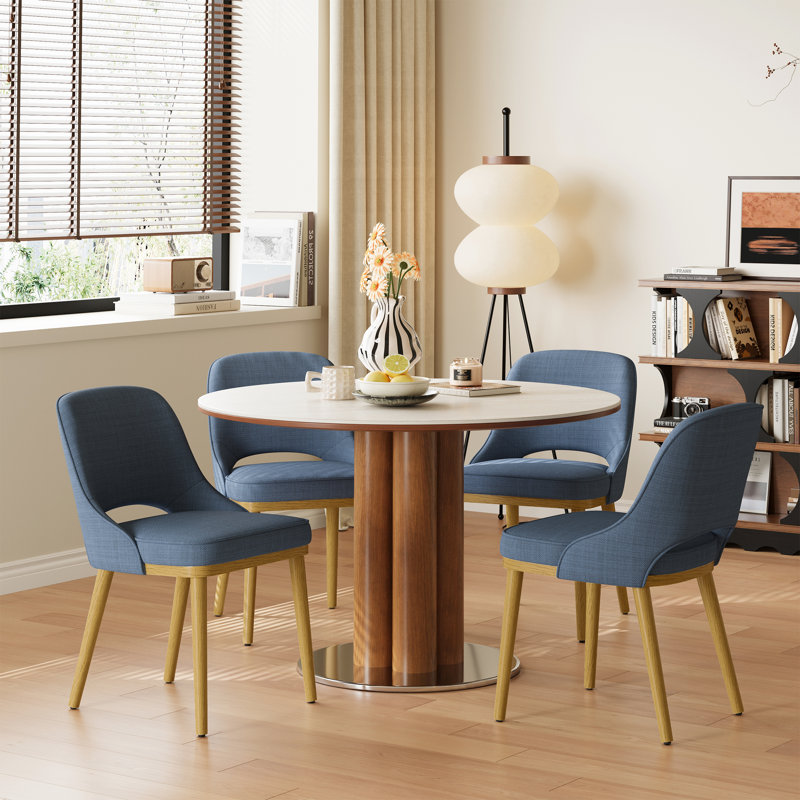Chaises de salle à manger 19,5 po, Bleu
