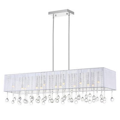 Odin 17 - Light Chrome Kitchen Island Pendant
