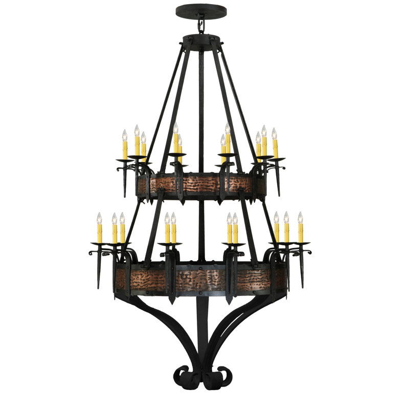 Lustre 20 niveaux 2 lumières Costello