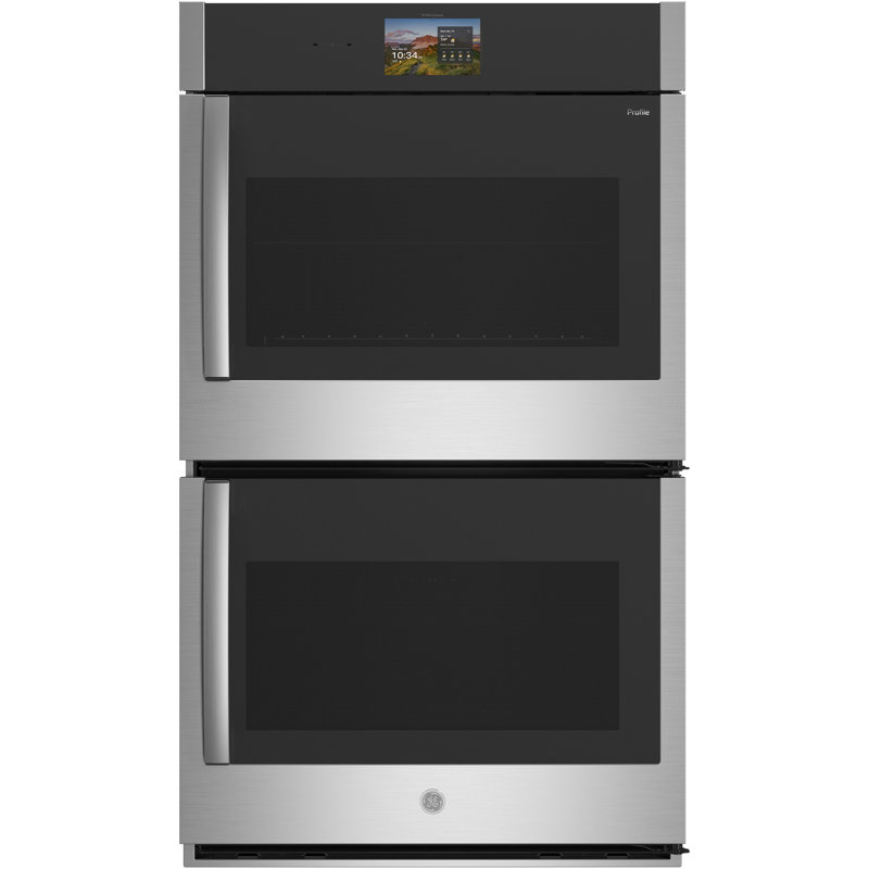 GE Profile 30" Smart Built-In Convection Double Wall Oven with Right-Hand Side-Swing Doors