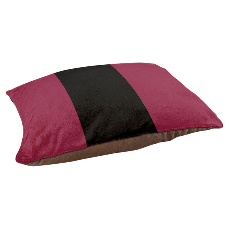 Oreiller Oklahoma, Très grand (l 50 po x P 40 po x H 7 po), Marron / noir / marron