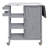 Foldable Outdoor Kitchen Island Patio Kitchen Island Outdoor Kitchen Cart Portable Prep Station With Lockable Wheels, Storage Cabinet And Towel Rack For Patio And Outdoor-373537437