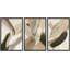 Ensemble de 3 peintures sur toile avec cadre flottant-76014144-76014146