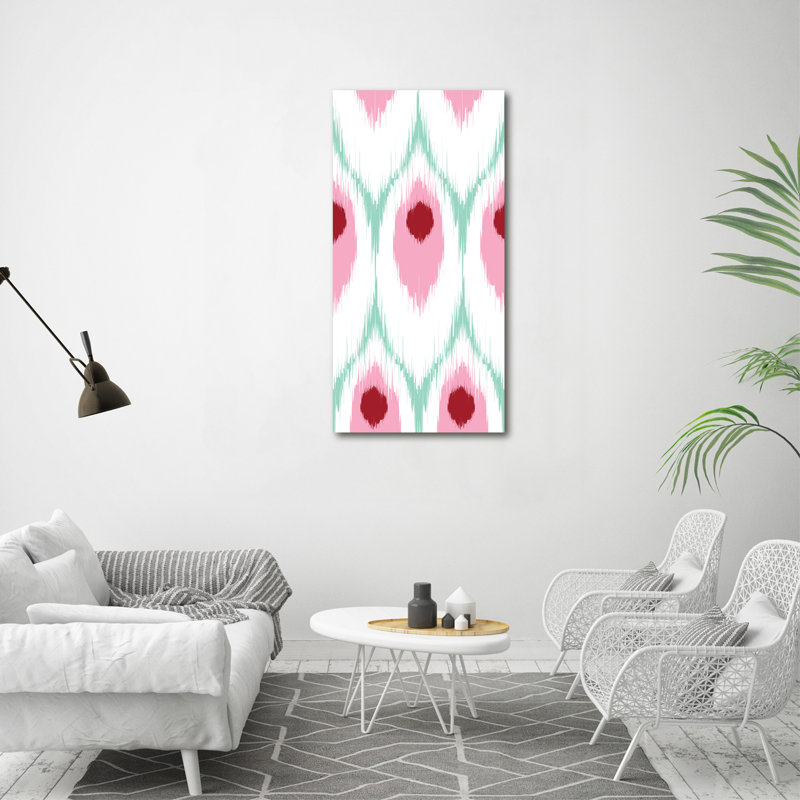 Peacock Pattern - Wrapped Canvas Print