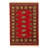 Bokhara One-of-a-Kind 2'7'' X 3'11'' 2010s Wool Area Rug in Red