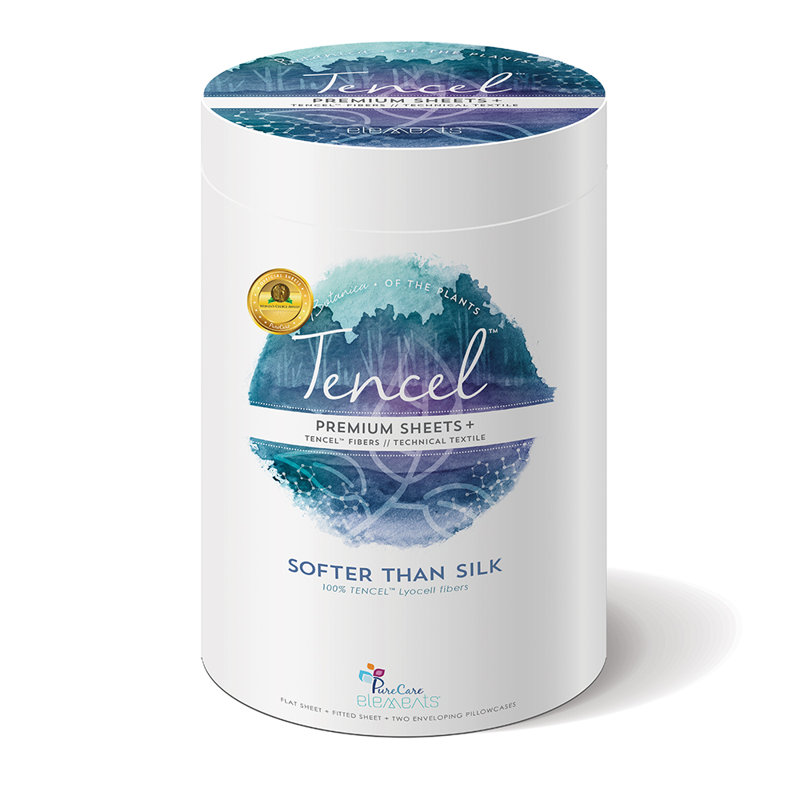 Premium Refreshing TENCEL Lyocell Sheet Set, Gray, King
