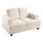 Causeuse moderne en velours