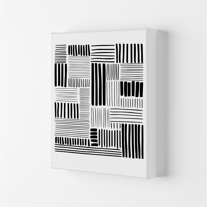 Lines No 2 - Print, 30cm H x 21cm W x 1cm D, No Framed