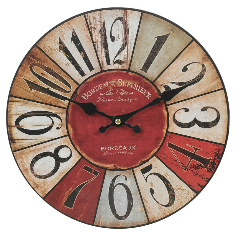 Yockey Wood Wall Clock