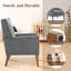 Ensemble de 2 fauteuils d'appoint rembourrés à oreilles 28,35 po de large-96122283
