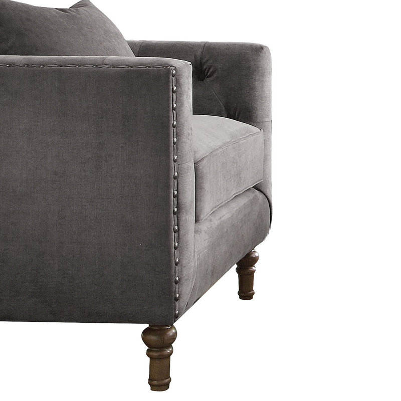 Chaise d'appoint avec coussin