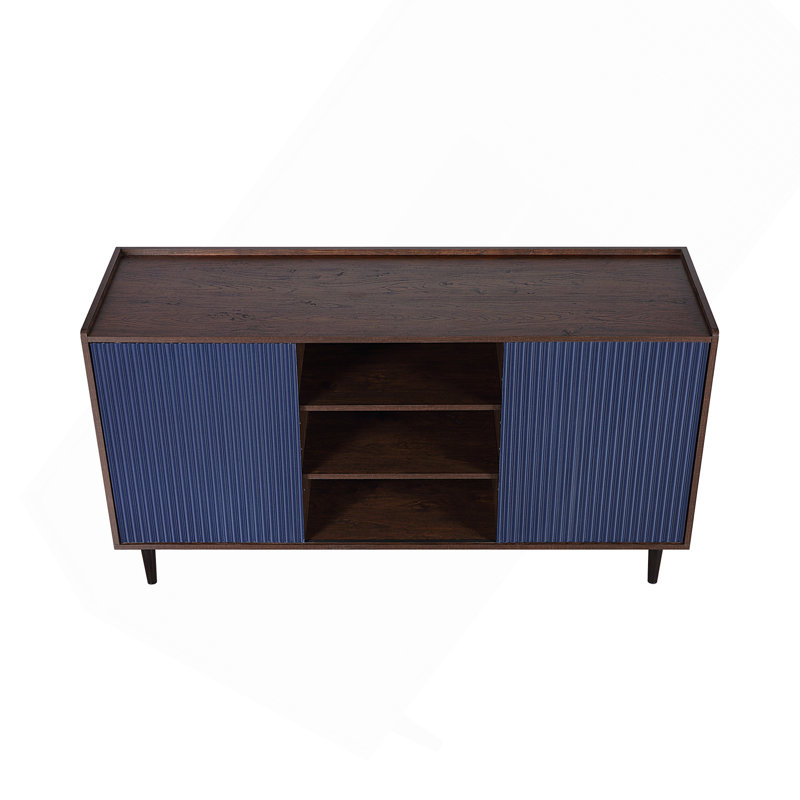 Buffet bleu marine