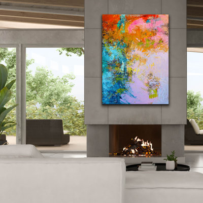Epic Graffiti 'Cloud Dreams 5'  by Dorothy Fagan Canvas Wall Art, 40" x 54"