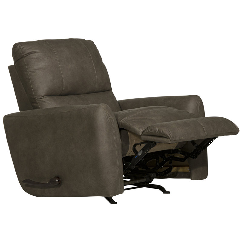 Fauteuil inclinable et berçant Riaz, Brun