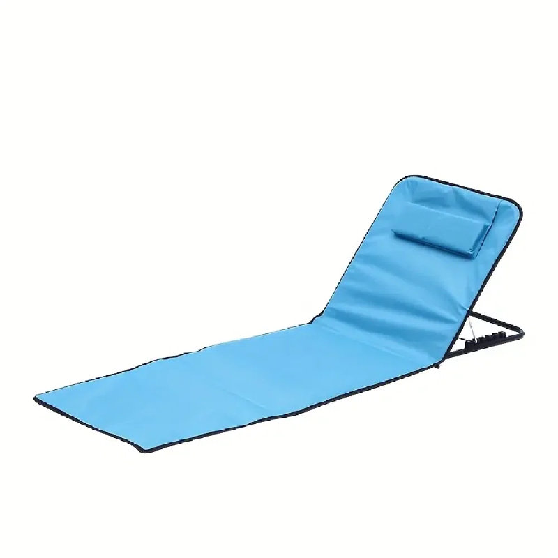 Portable Lightweight Adjustable Folding Lounge Chair | High Elasticity, Compact Storage, Multi-Color Options, Durable Frame, Picnic Seating Solution, Highelasticity Fabric, Grassland Furniture, Sturdy Construction, Camping Gear